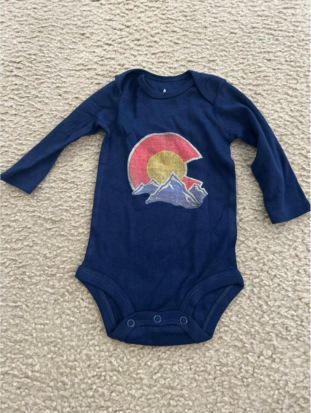 C317 baby outfit clothing  6m cute long sleeves